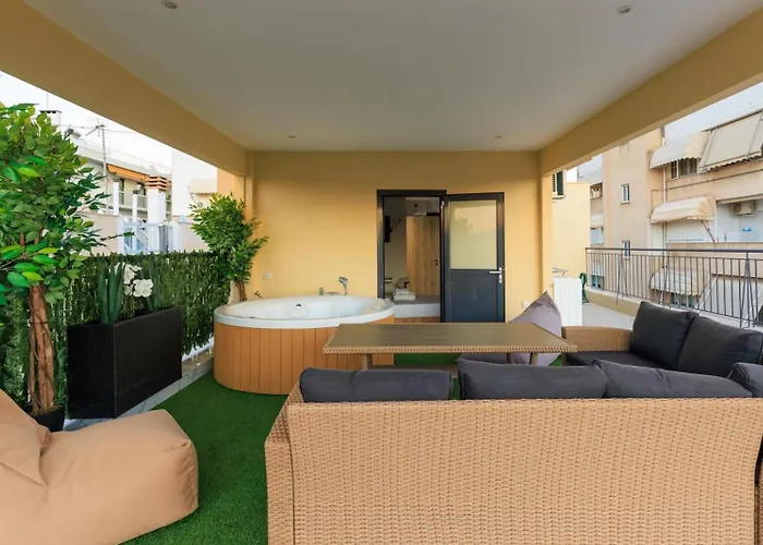 Aiolos Super Lux Suite Jucuzzi Nea Smyrni Centre